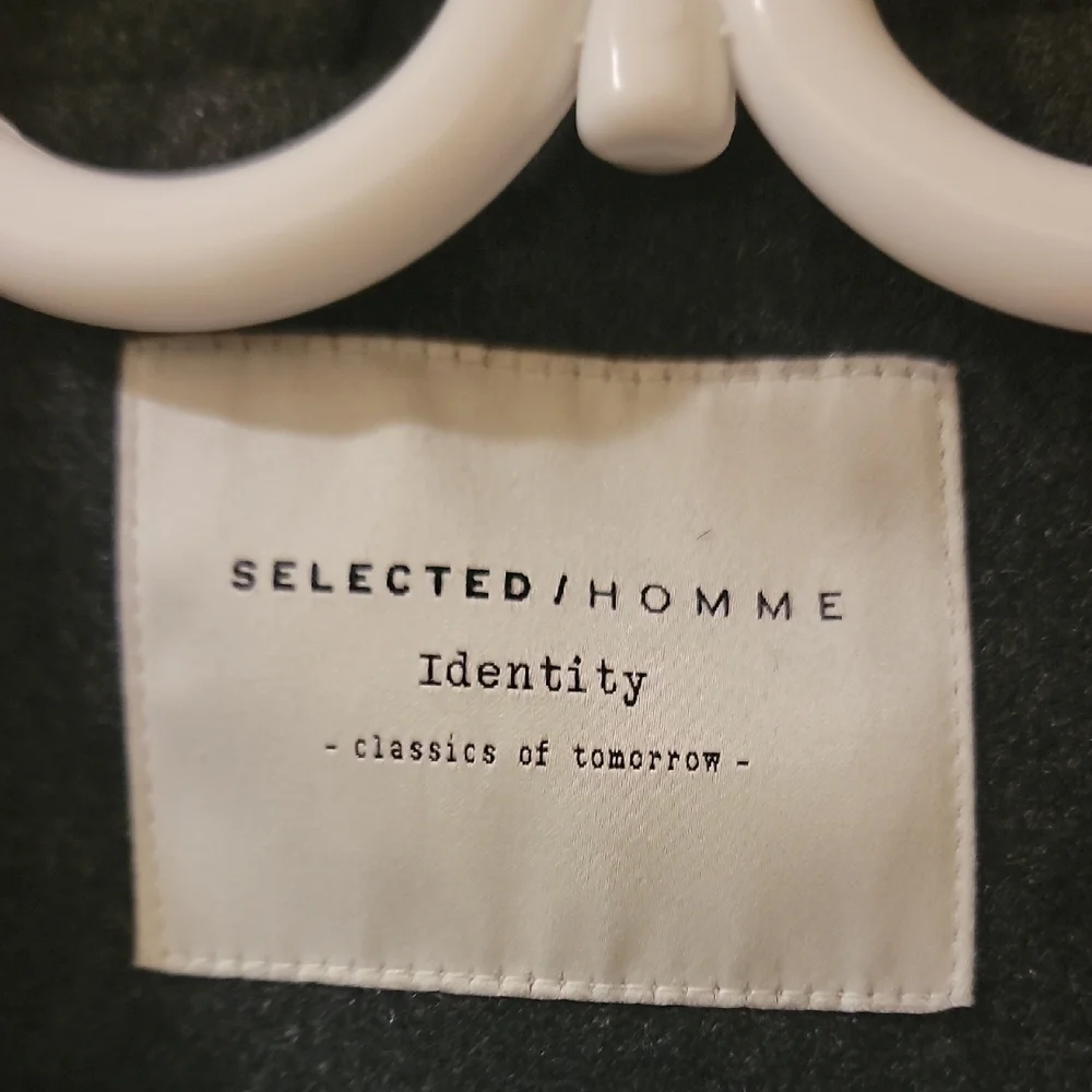 Selected/Homme Identity Charcoal Peacoat for Men - Picture 2 of 5